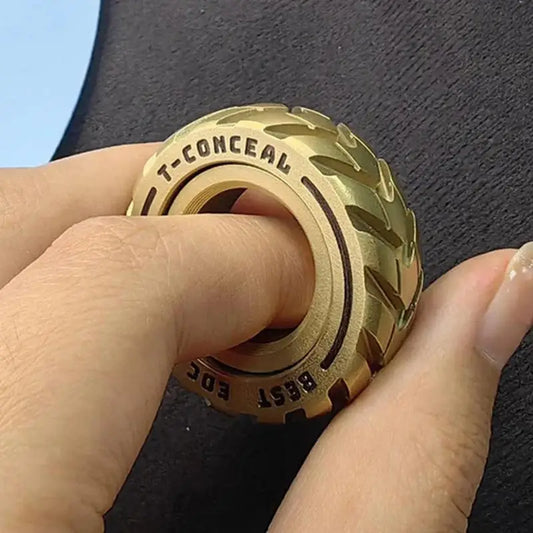 Ratchet Wheel Fidget Ring