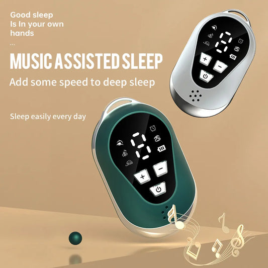 Anxiety Relief Neuro Sleep Nerves Insomnia Soothe Device USB Smart Sleep Instrument Hand Held Sleeping Healthy Pulse Stimulation