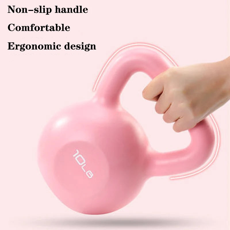 5lb, 10lb, 15lb, 20lb yoga fitness household dumbbell squat exercise equipment lifting pot men and women dipping body kettlebell