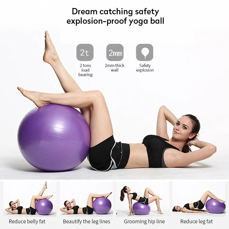 37.4 inch Yoga Ball With Pump