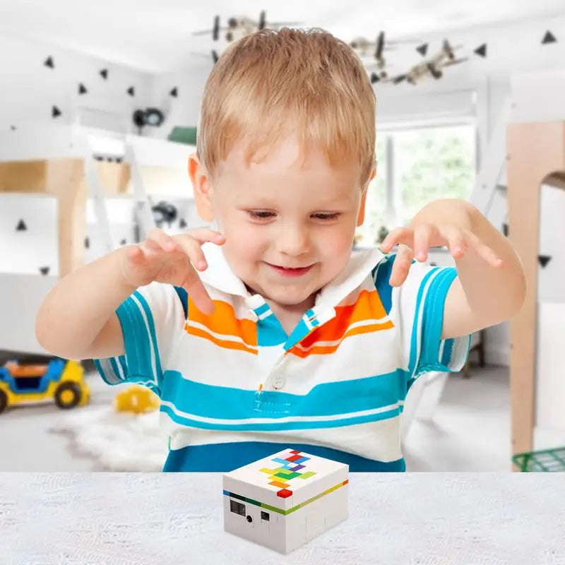 Puzzle Box Brain Teaser with Mystery Lock