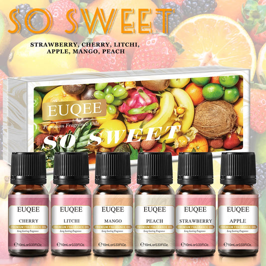 EUQEE Premium Fragrance Oils Set