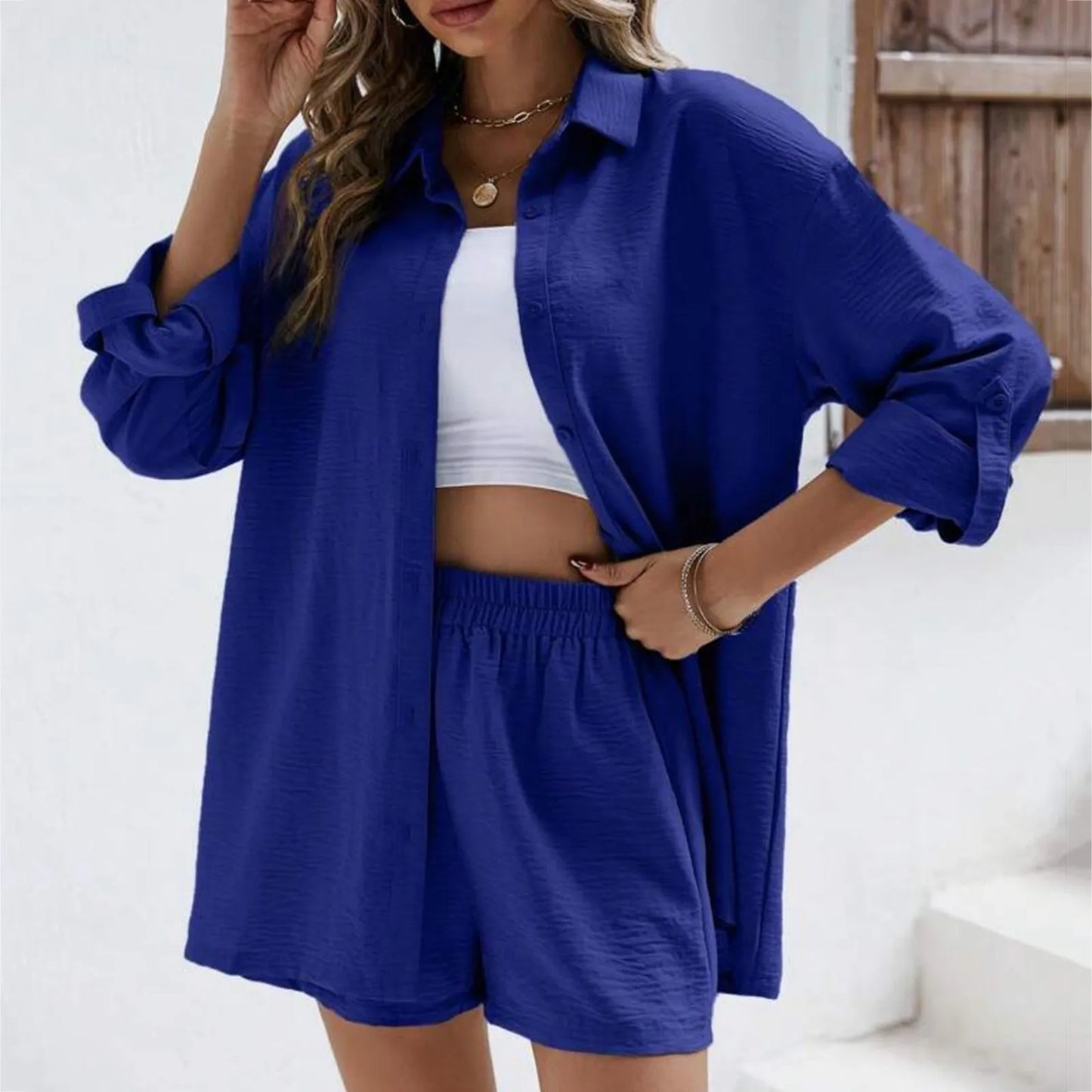 Shirt, Shorts, Two Piece Sets Women