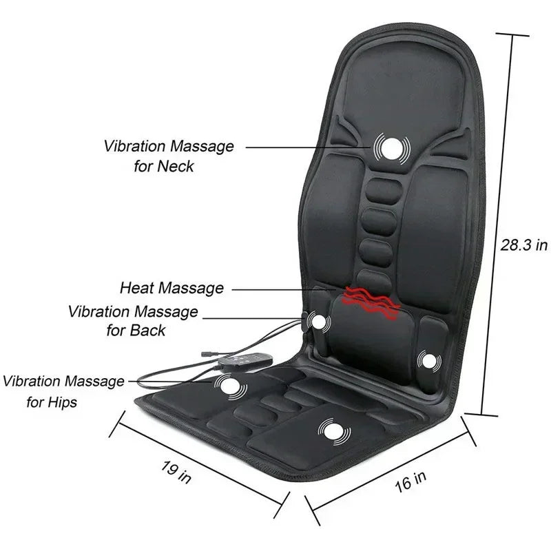 Full-Body Heated Massage Cushion