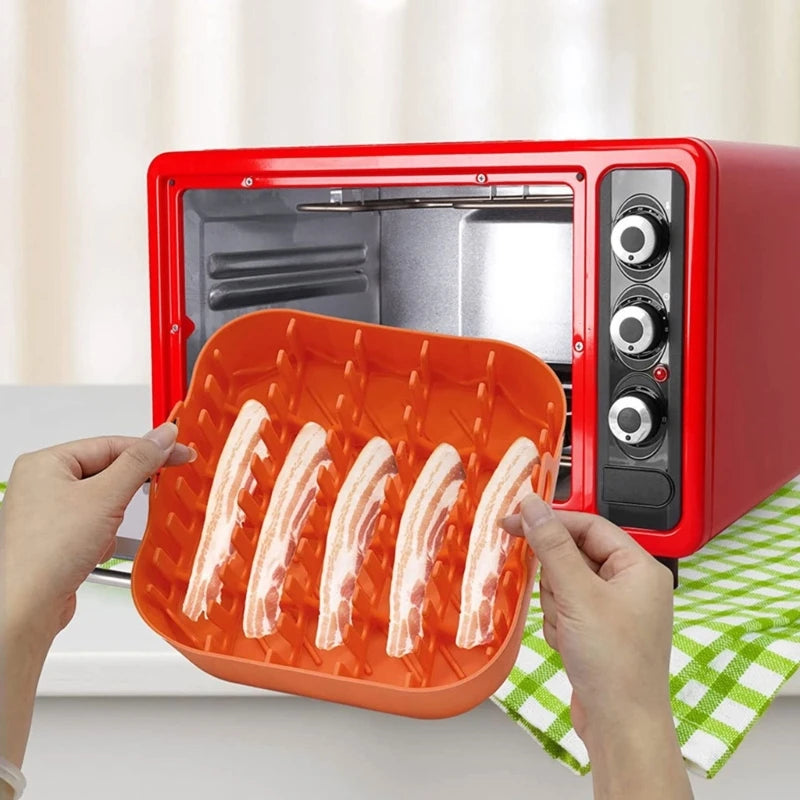 Silicone Bacon Rack