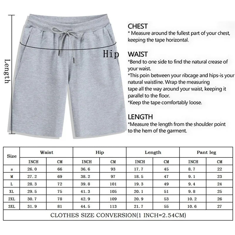 Summer Elastic Soft Men Shorts Casual Jogging Sport Short Pants Summer Male Running Loose Shorts Fashion Streetwear 2023