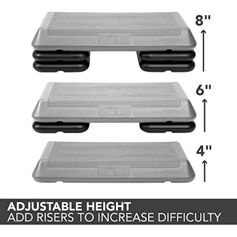 Adjustable Stepper with Risers